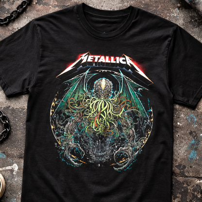 Camiseta Algodon Metallica The Call Of Ktulu