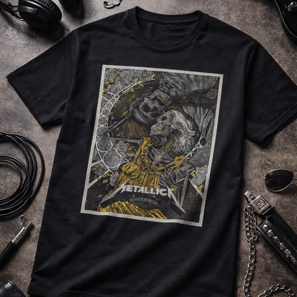 Camiseta Algodon Metallica Not Things Else Matters