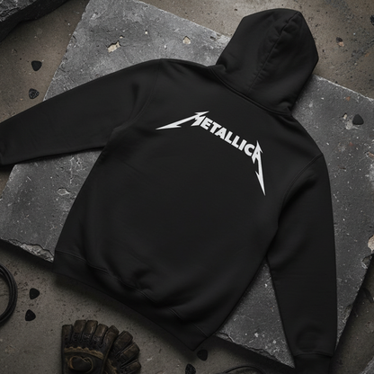 Buzo Capota Metallica doble estampado