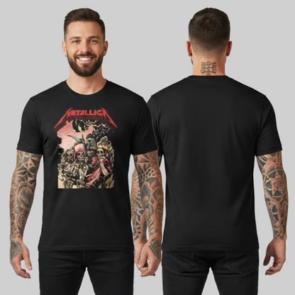 Camiseta Algodon Metallica Four Horsemen