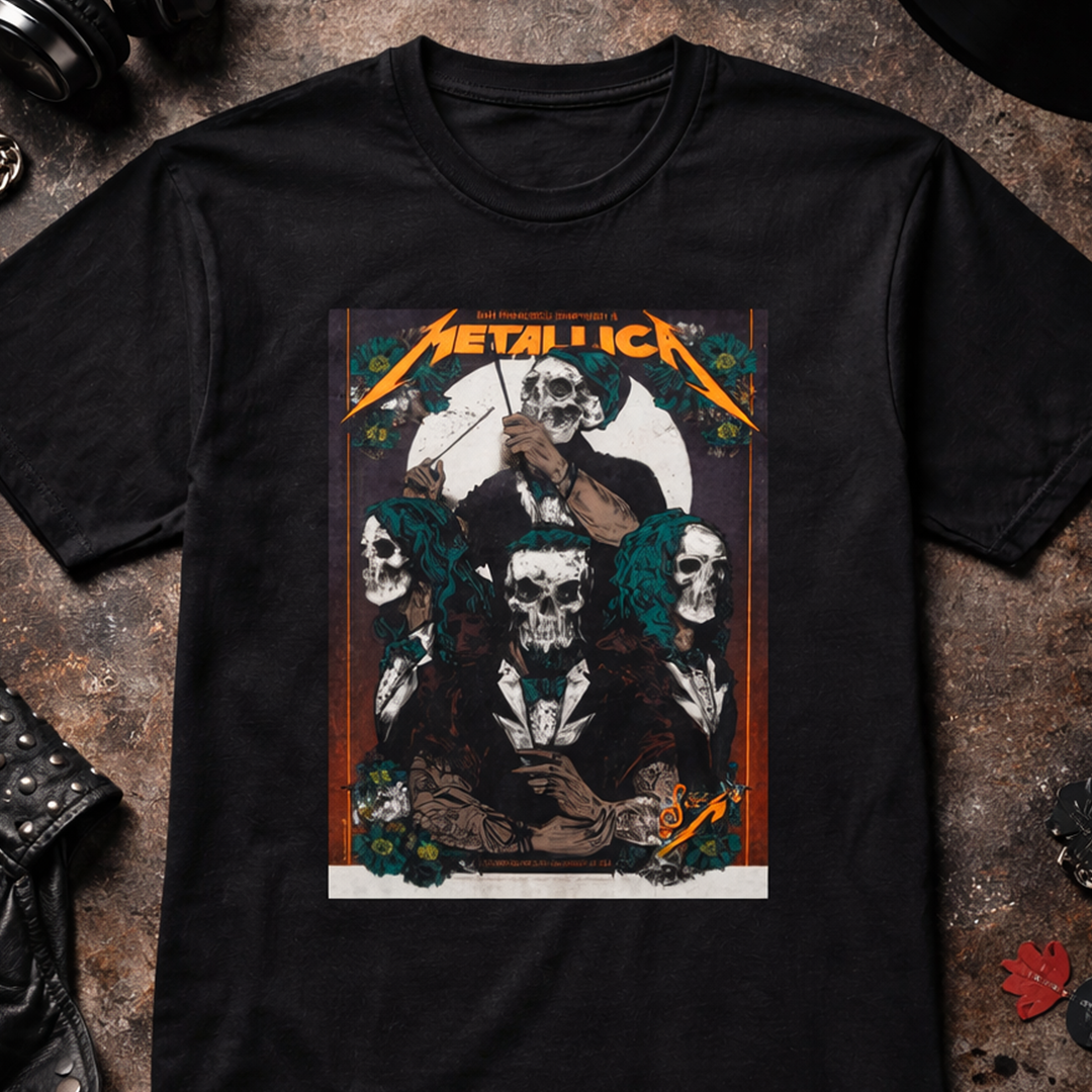 Camiseta Algodon Metallica San Francisco Poster