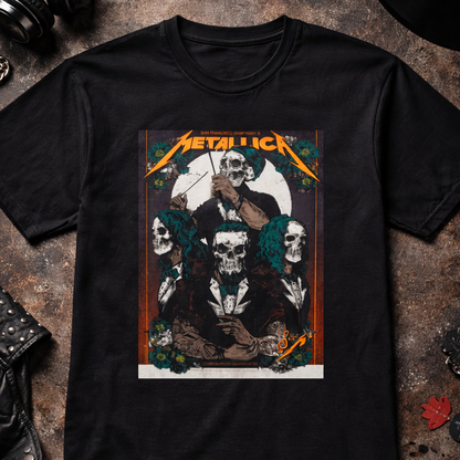 Camiseta Algodon Metallica San Francisco Poster