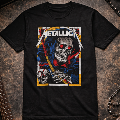 Camiseta Algodon Metallica Death Reaper