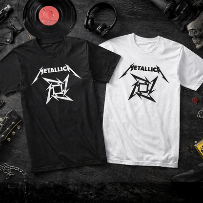 Camiseta Algodón Metallica Logo 2