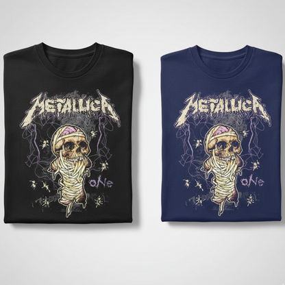 Camiseta Algodon Metallica One Art
