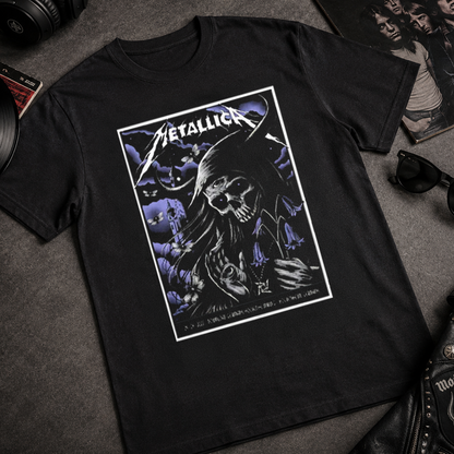 Camiseta Algodon Metallica Brandon Heart Poster