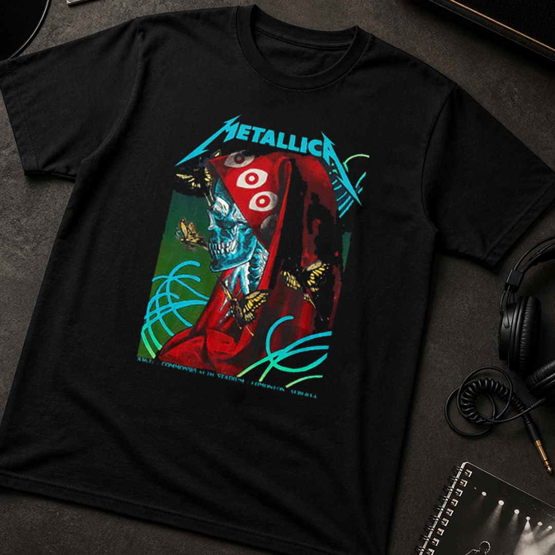 Camiseta Algodon Metallica Stadium Edmonton Poster