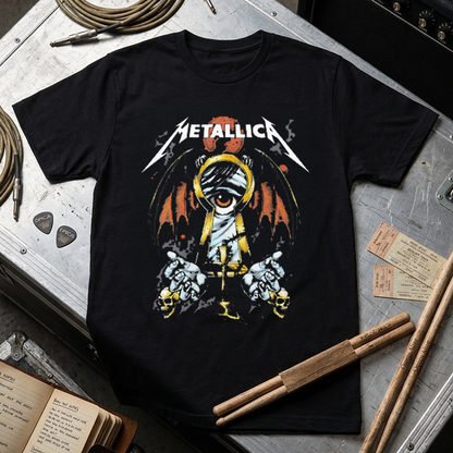 Camiseta Algodon Metallica Orion Art