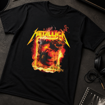 Camiseta Algodon Metallica Jump In The Fire
