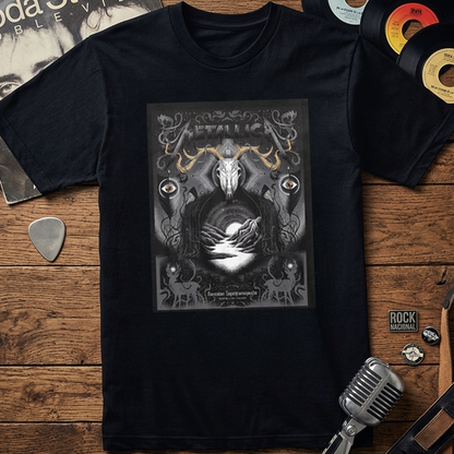 Camiseta Algodon Metallica Hameenlinna Finland Poster