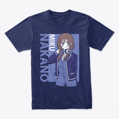 Camiseta Algodon Miku Nakano Anime Art