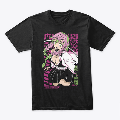 Camiseta Algodon Mitsuri Kanroji Demon Slayer