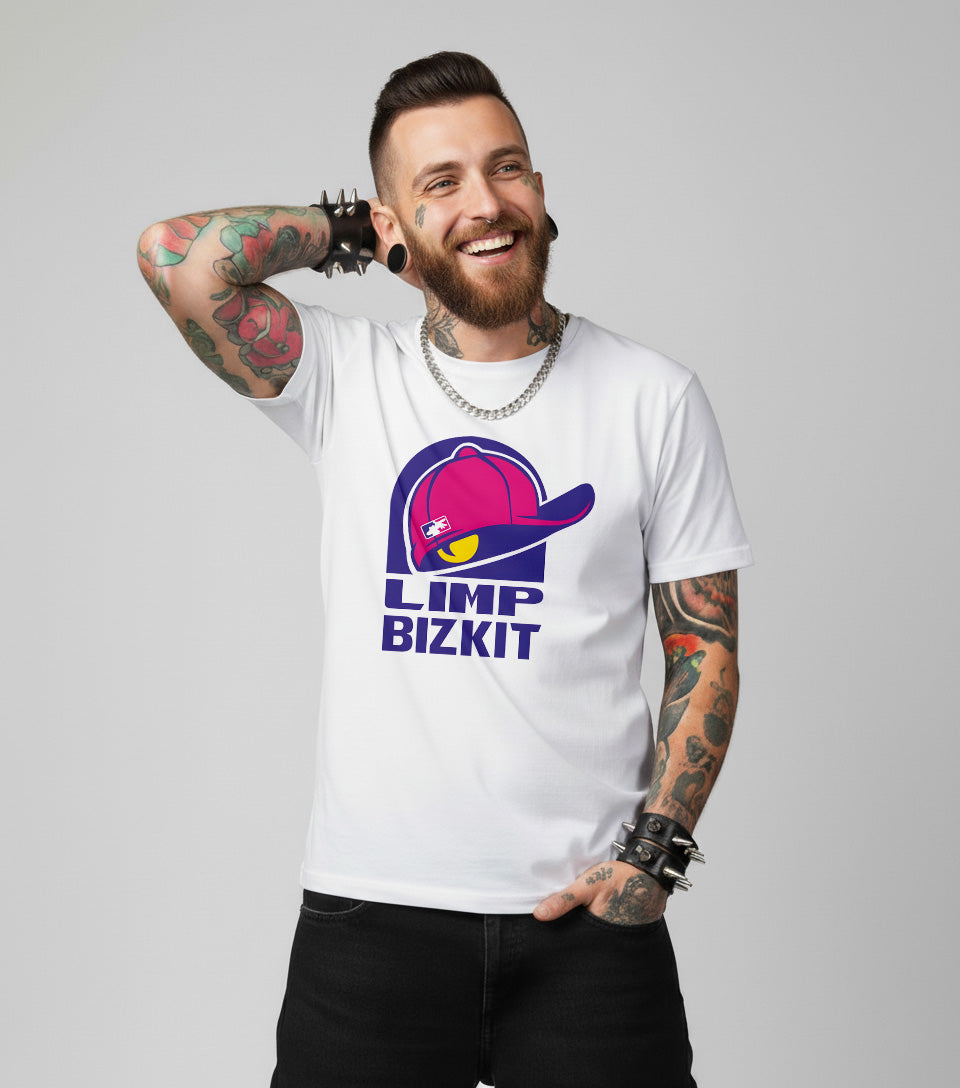 Camiseta Algodon Limbik Bizkit Logo Art