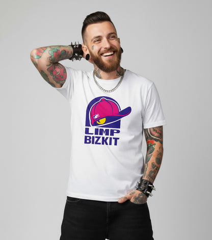 Camiseta Algodon Limbik Bizkit Logo Art