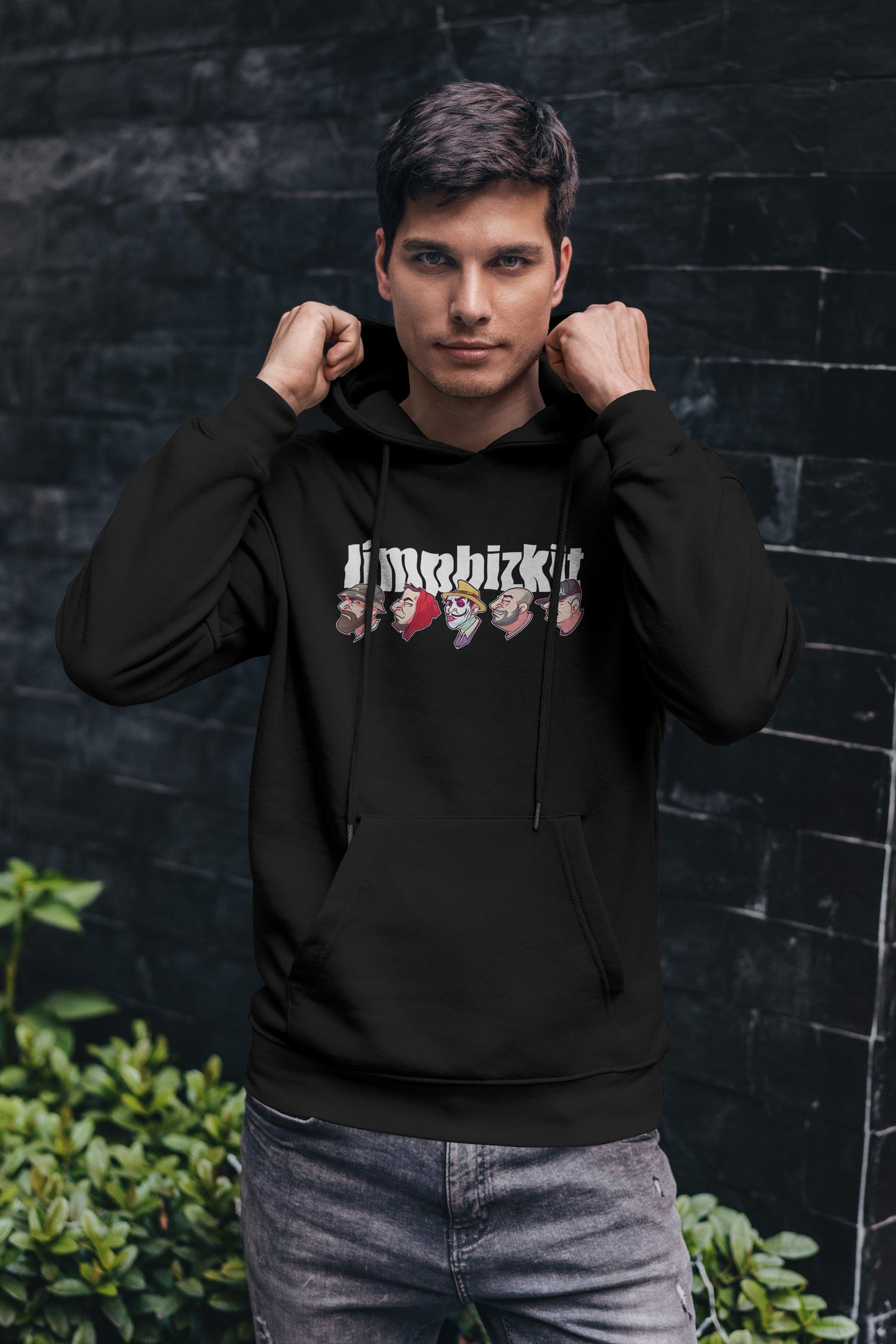 Buzo Capota Limbik Bizkit Faces