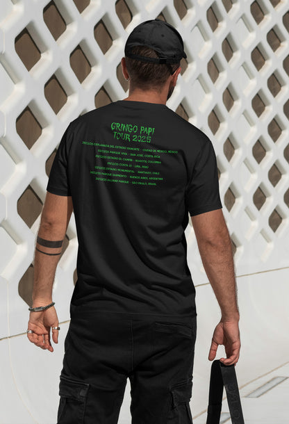 Camiseta Algodon Limbik Bizkit Gringo Papi Tour 2025