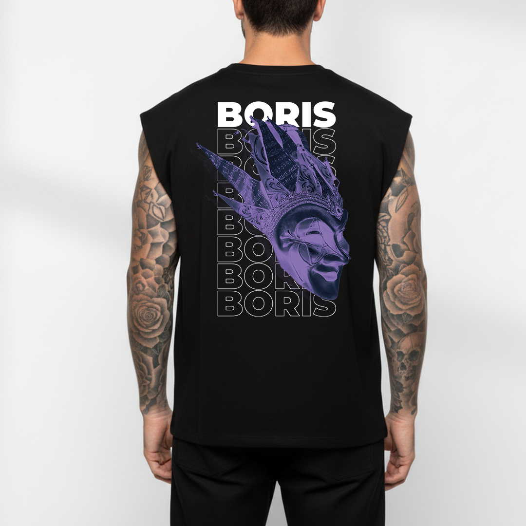 Esqueleto Manga Sisa Boris Brejcha FCKNG 2025 Morado