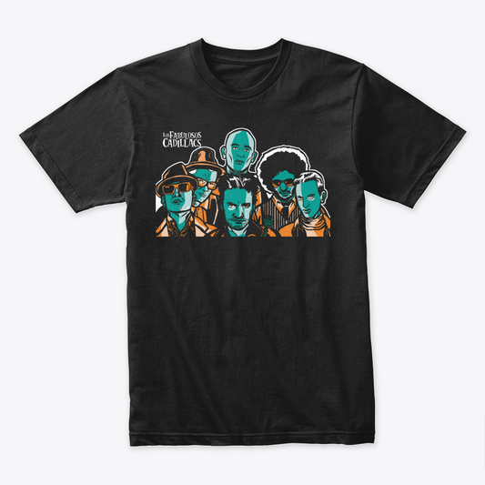 Camiseta Algodon Fabulosos Cadillacs Group