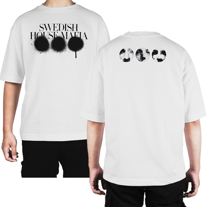 Camiseta Oversize Swedish House Mafia Logo Classic Back