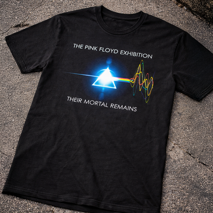 Camiseta Algodon The Pink Floyd Exhibition Their Mortal Remains