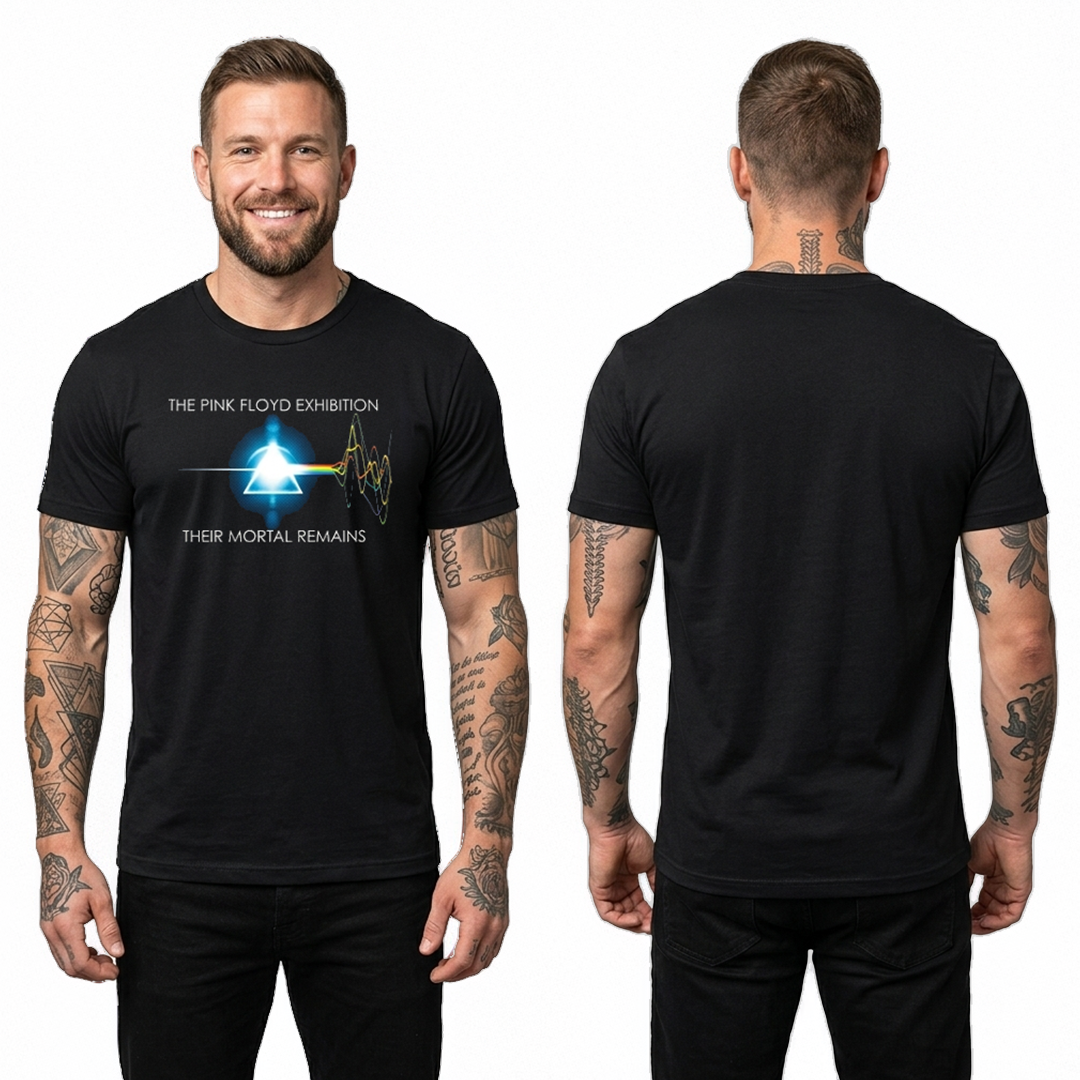 Camiseta Algodon The Pink Floyd Exhibition Their Mortal Remains