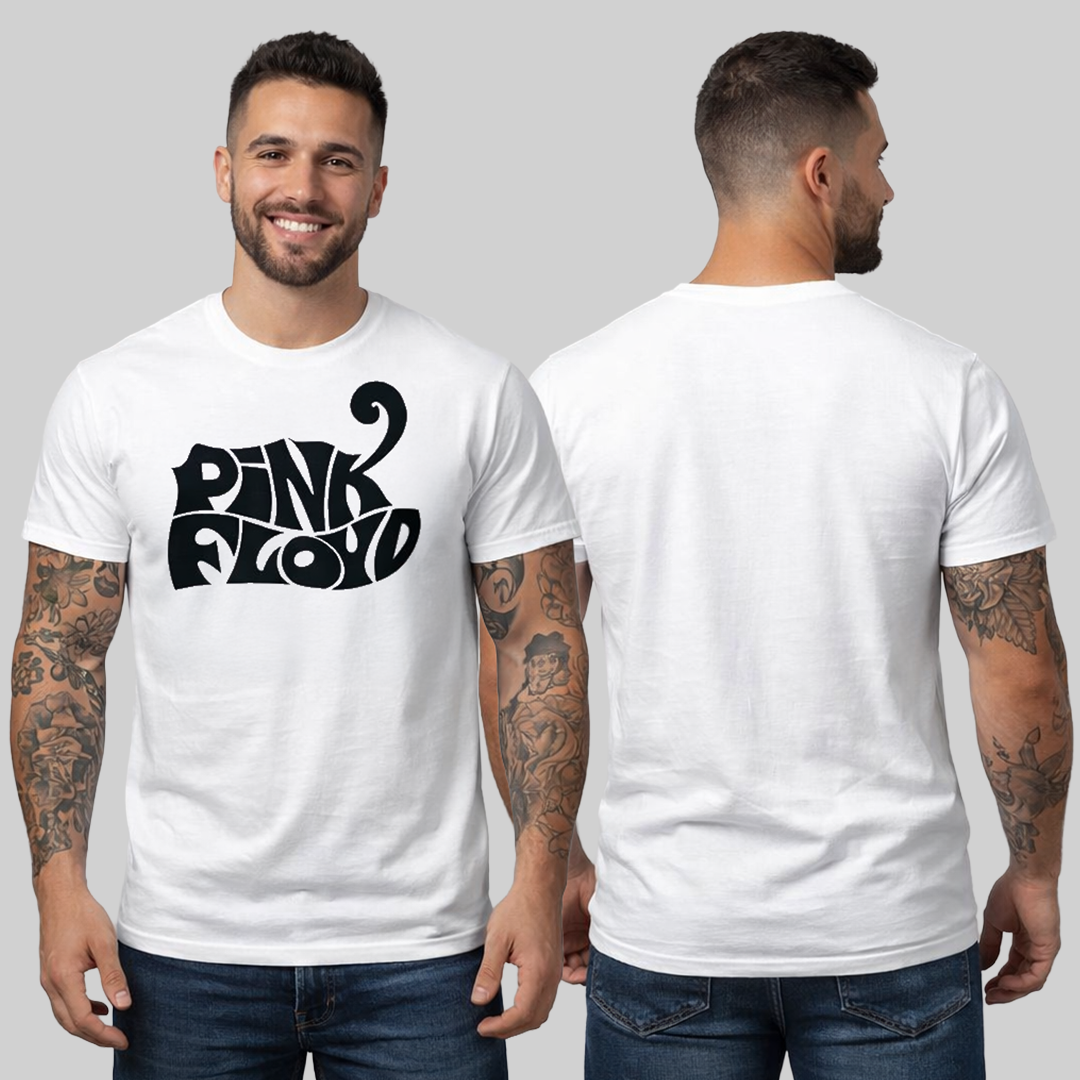 Camiseta Algodón Pink Floyd Rock style