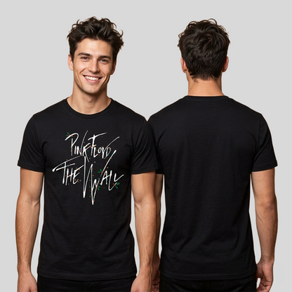 Camiseta Algodón Pink Floyd The Wall Navidad