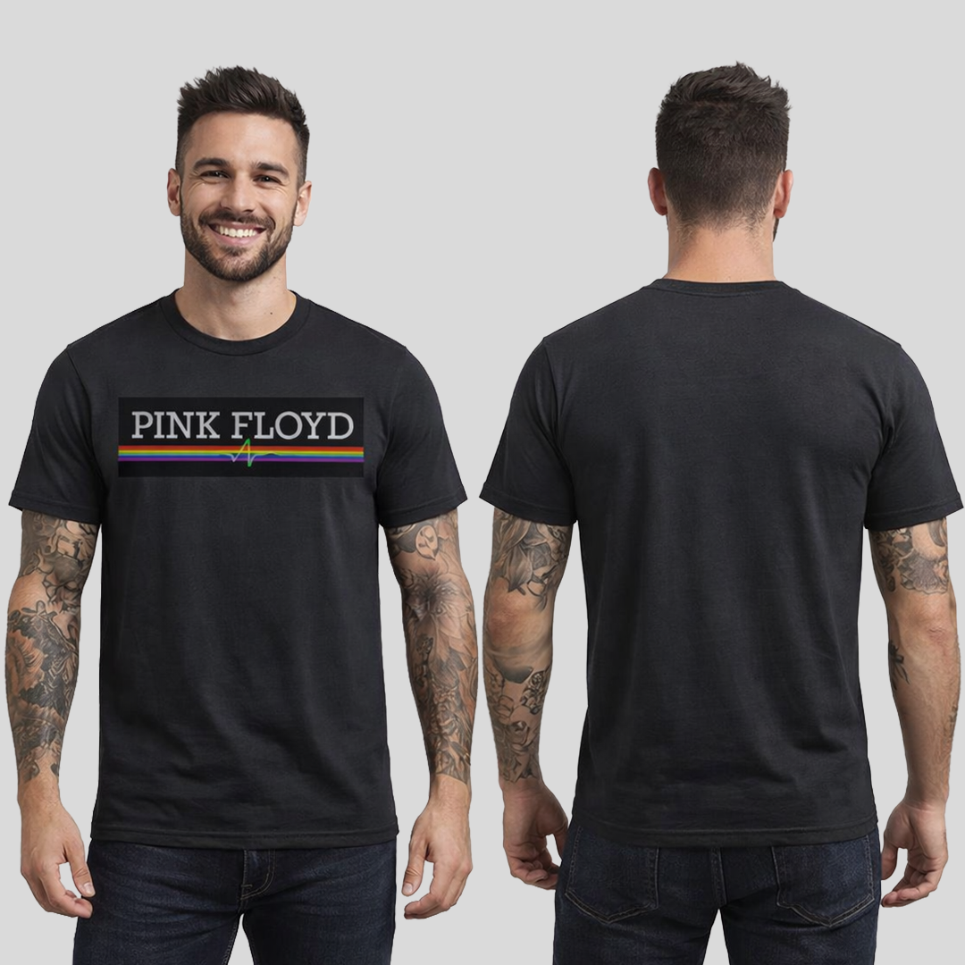 Camiseta Pink Floyd Classic Rock Style