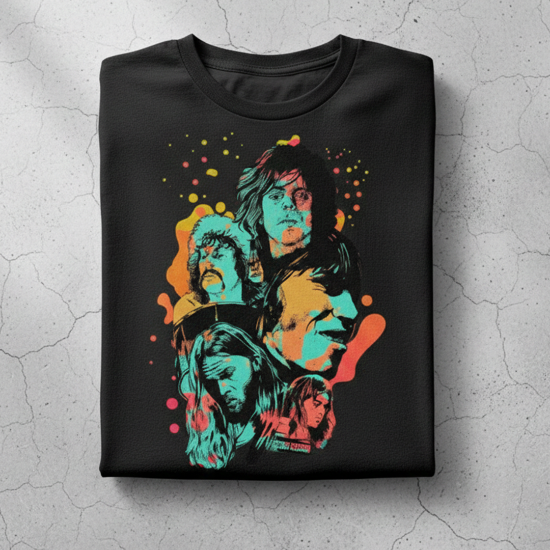 Camiseta Algodon Pink Floyd Art