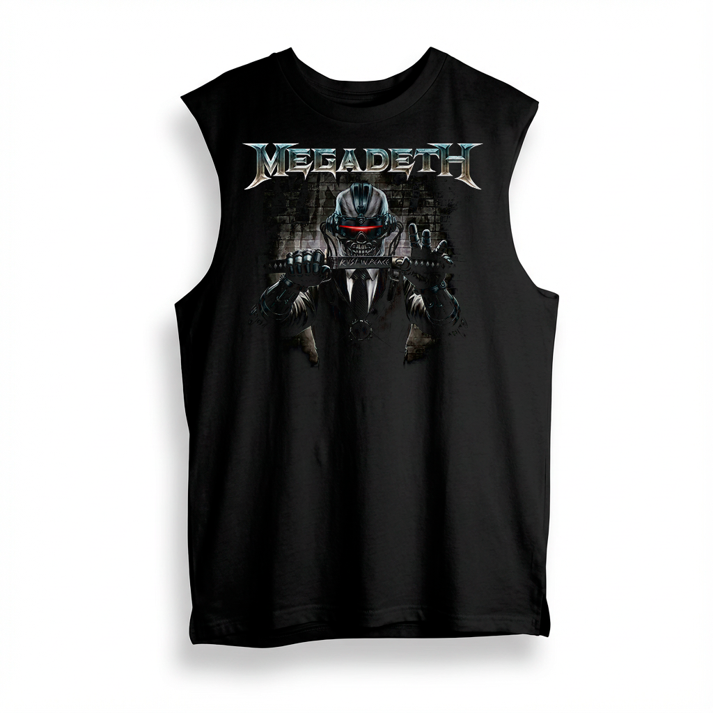 Esqueleto Manga Sisa Megadeth Rust In Peace