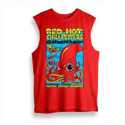 Esqueleto Manga Sisa Silverchair Red Hot Chilli Peppers RHCP