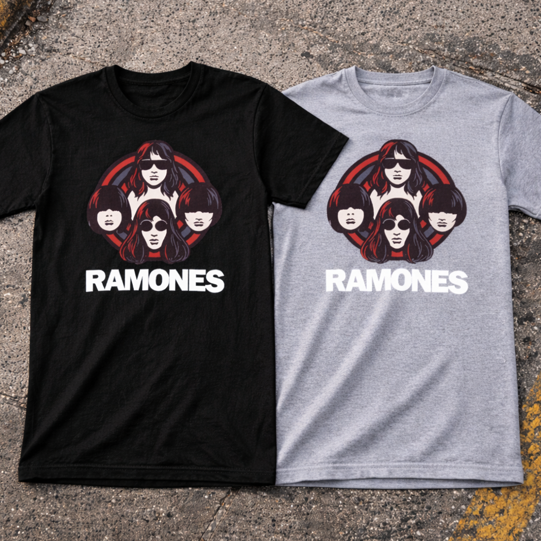 Camiseta Algodon Ramones POPArt