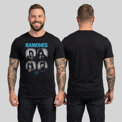 Camiseta Algodon Ramones Poster