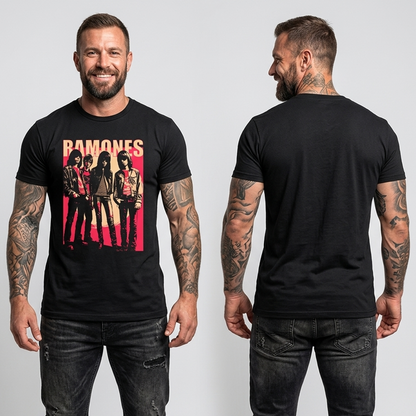 Camiseta Algodon Ramones Band
