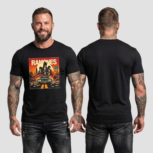 Camiseta Algodon Ramones Road To Ruin