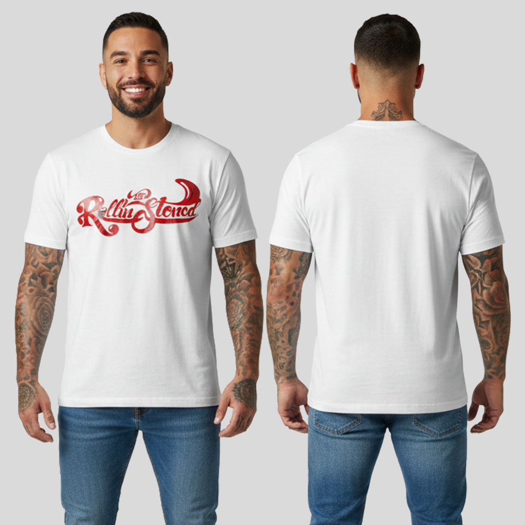 Camiseta The Rolling Stoned Rock Style Tribute