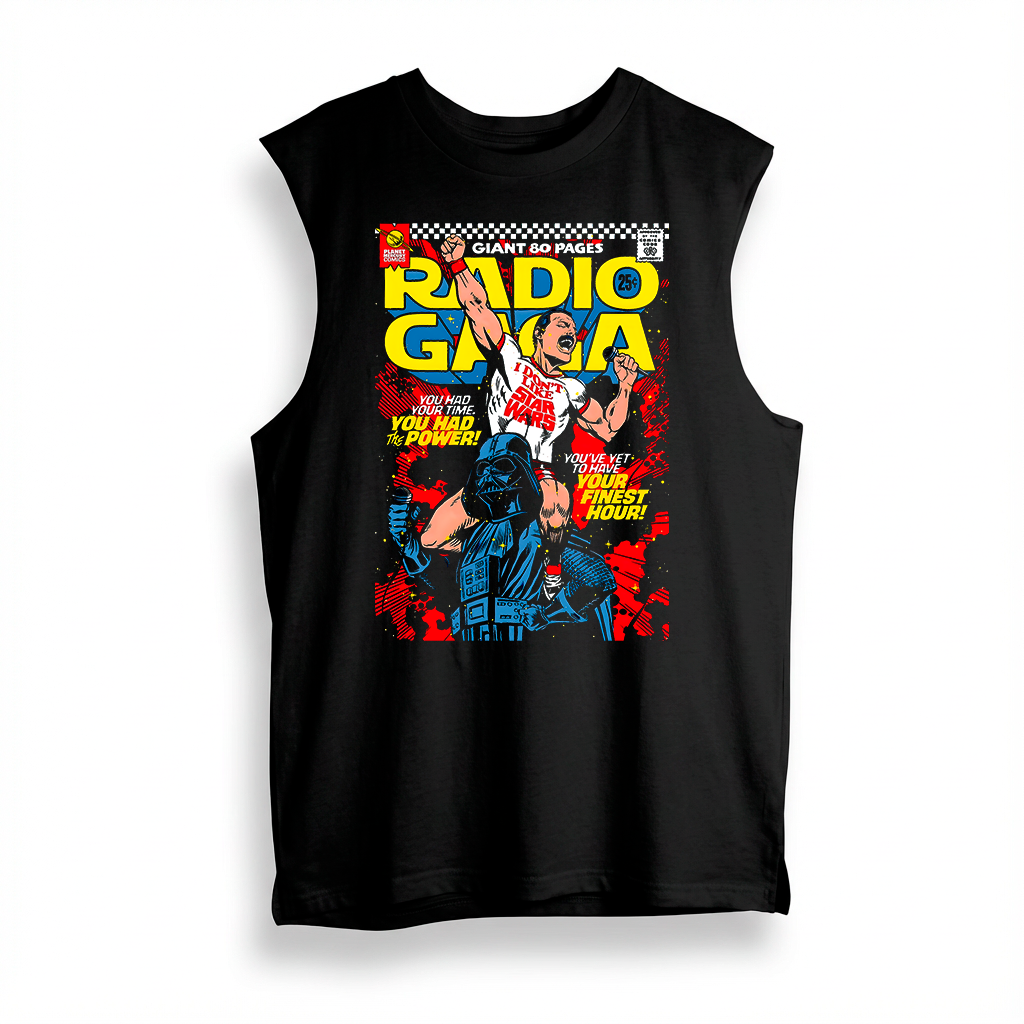 Esqueleto Manga Sisa Radio Gaga Art Queen