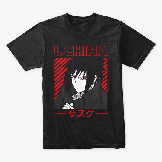 Camiseta Algodon Sasuke Uchiha Poster