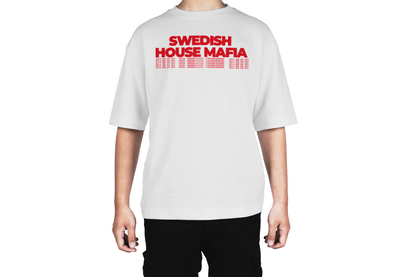 Camiseta Oversize Swedish House Mafia Doble Estampado