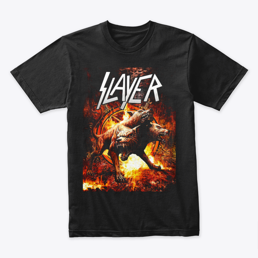 Camiseta Algodon Slayer Cerbero Poster