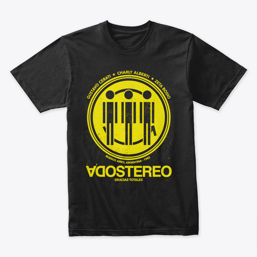 Camiseta Algodón Soda Stereo 1982