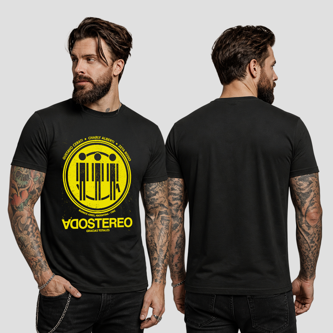 Camiseta Algodón Soda Stereo 1982