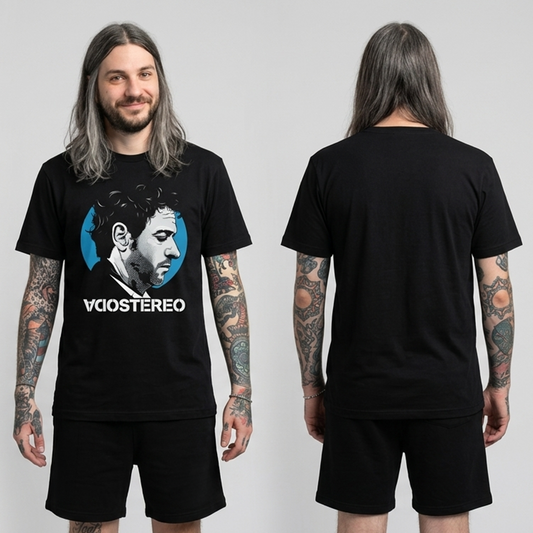 Camiseta Algodón Soda Stereo Cerati