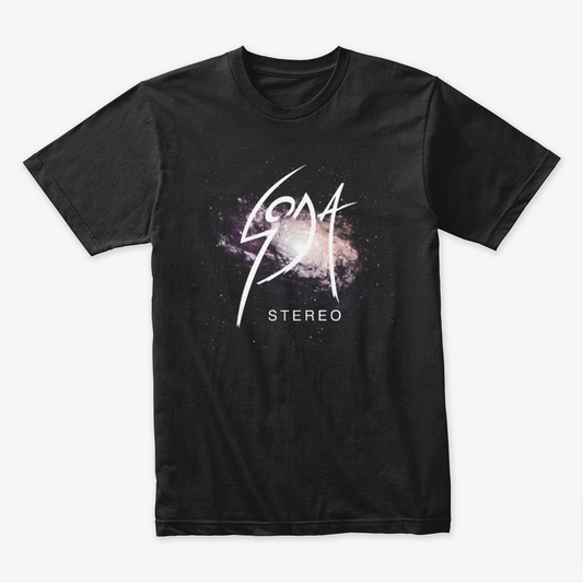 Camiseta Algodón Soda Stereo Galaxy