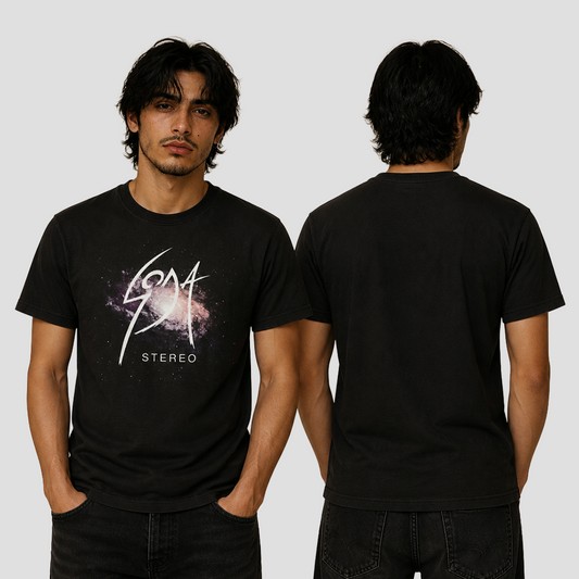 Camiseta Algodón Soda Stereo Galaxy
