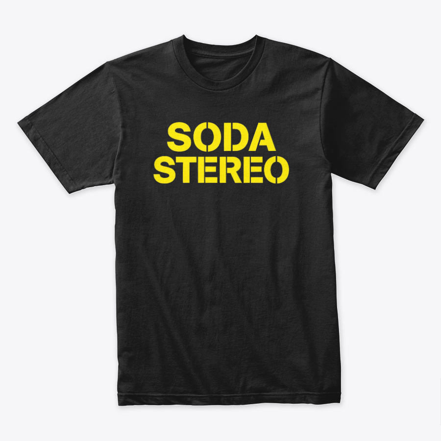 Camiseta Algodón Soda Stereo Chicos Banda