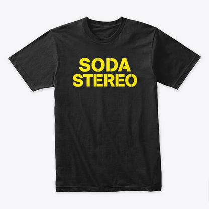Camiseta Algodón Soda Stereo Chicos Banda
