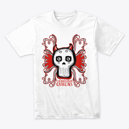 Camiseta Algodon Fabulosos Cadillacs Skull Face