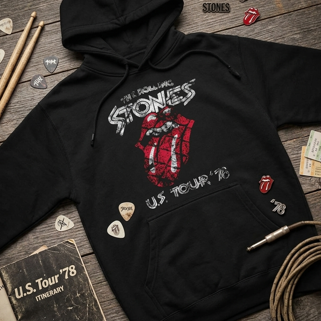 Buzo Capota The rolling Stones US tour 78 Rock Style