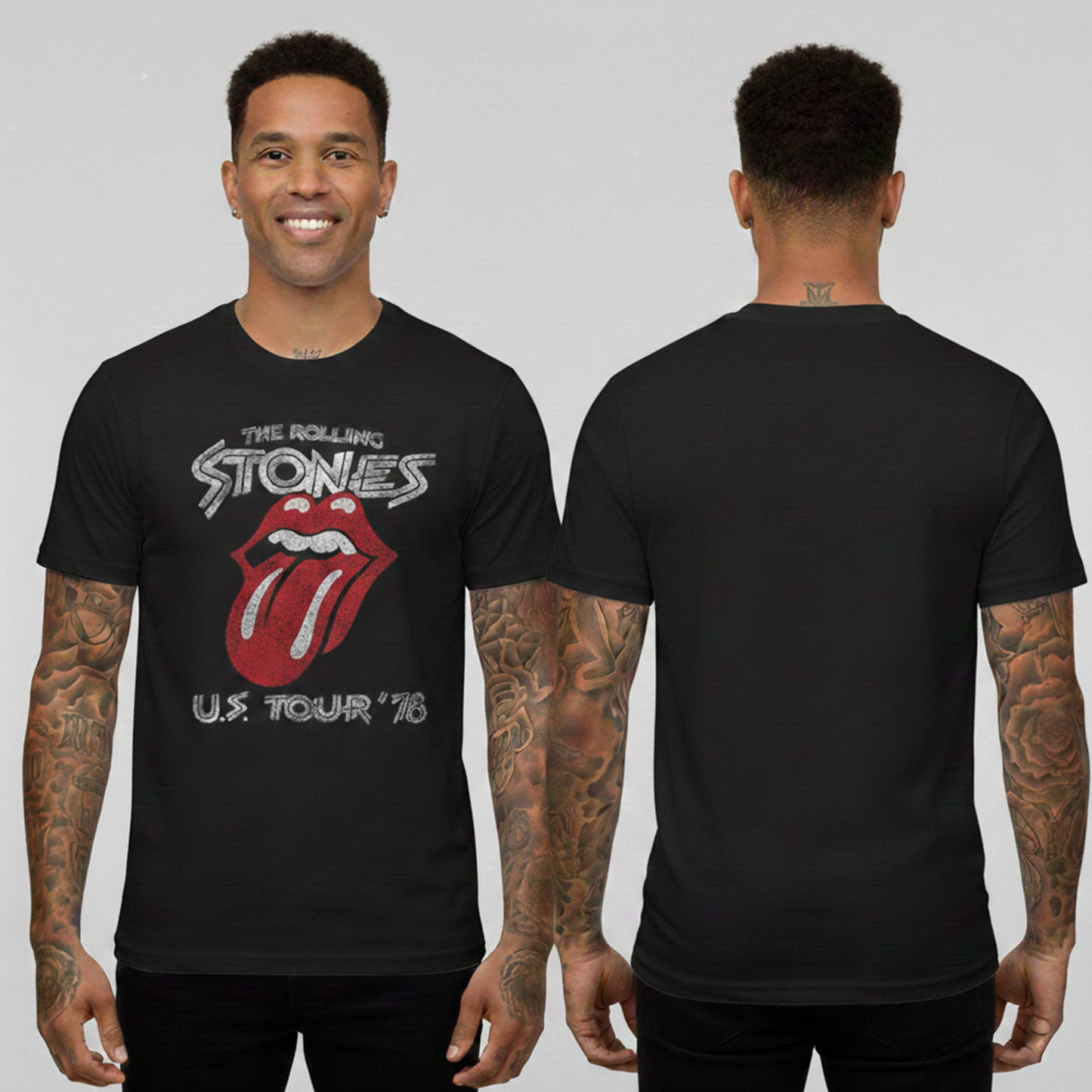 Camiseta The rolling Stones US tour 78 Rock Style
